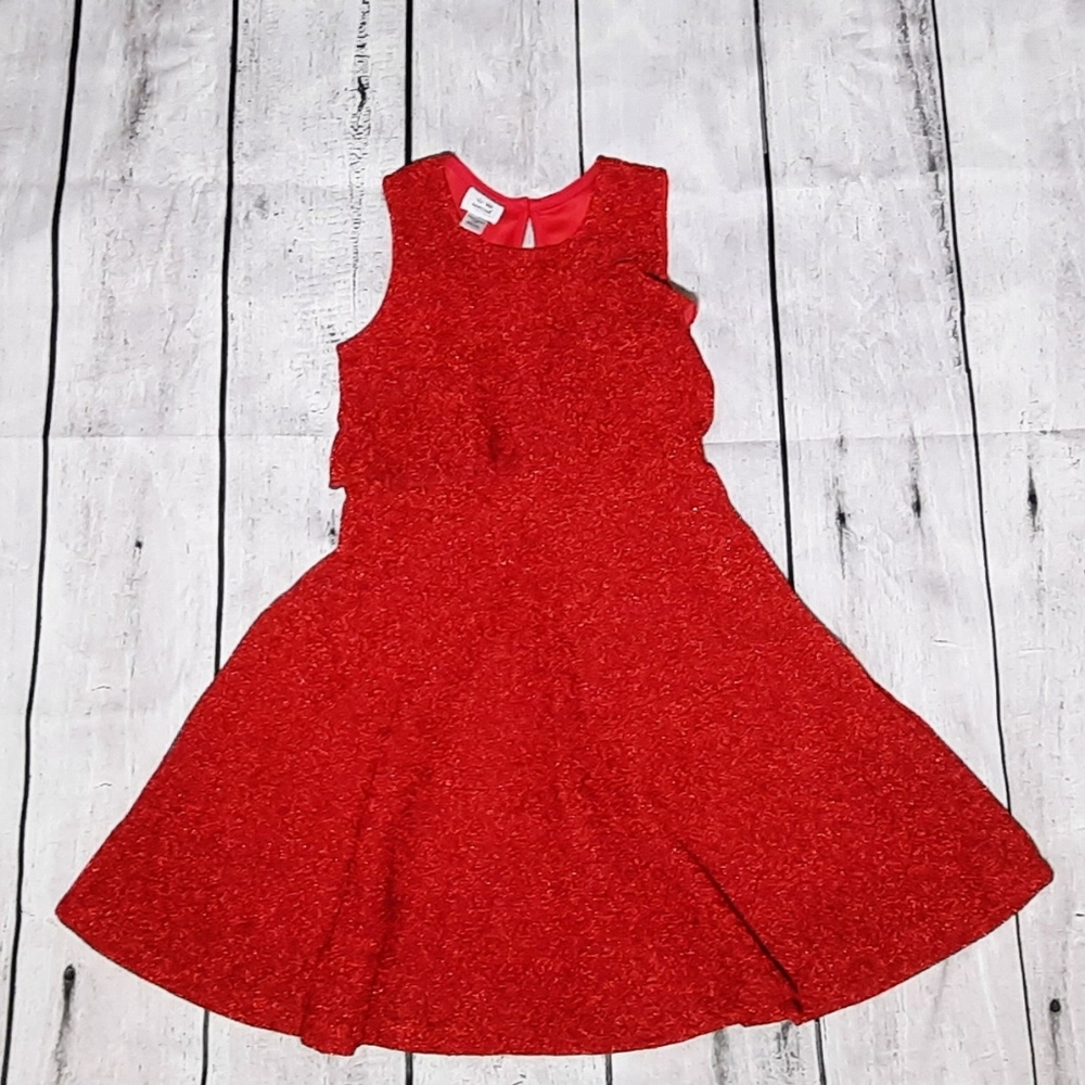 Girl's Special Edition Red‎ Party Dress